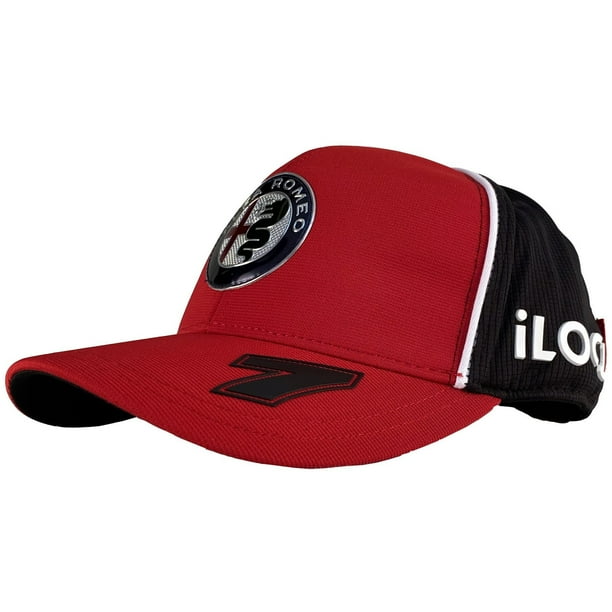 Kids Red Alfa Romeo Racing F1 2020 Team Kimi R/äikk/önen Baseball Hat